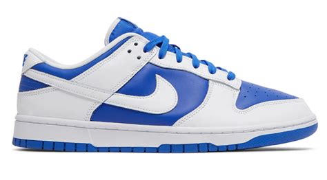 nike dunk blau weiß|nike dunk low racer blue.